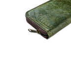 BIG LEAF Portemonnaie aus Blattleder in Leaf Green