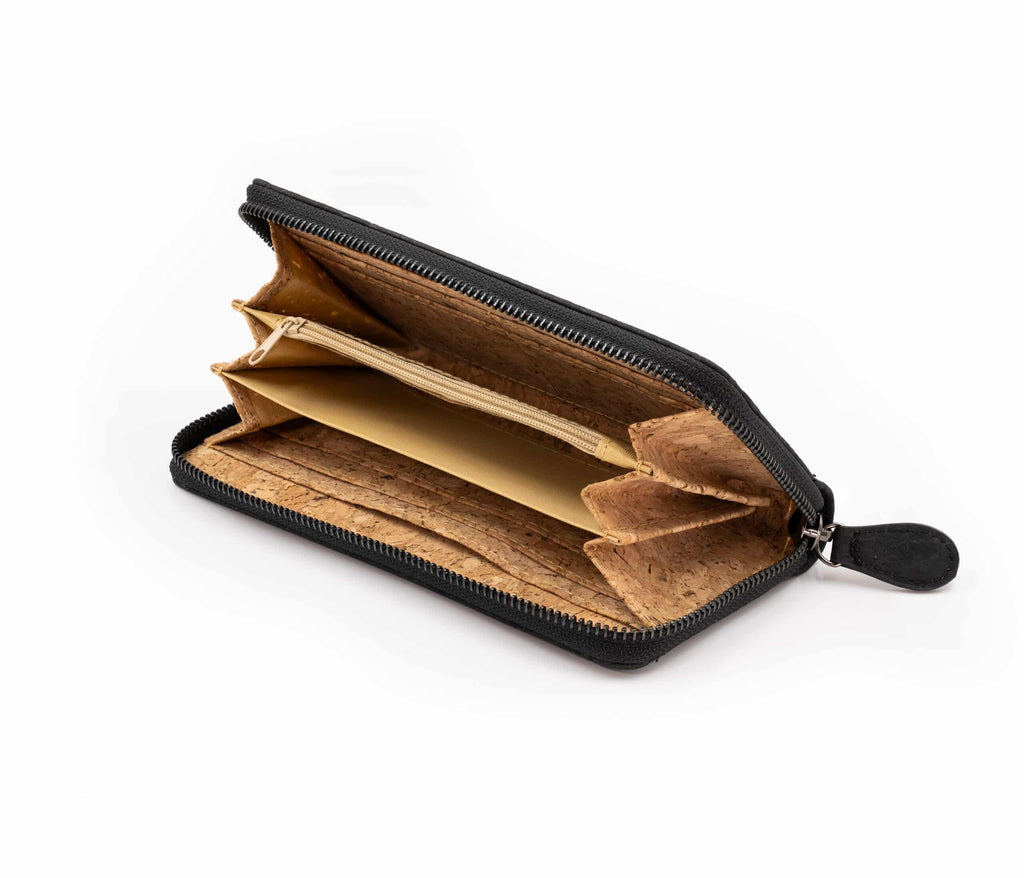 BIG CORK Portemonnaie aus Kork in Cork Black