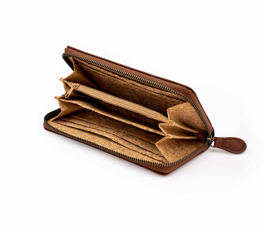 BIG CORK Portemonnaie aus Kork in Cork Brown
