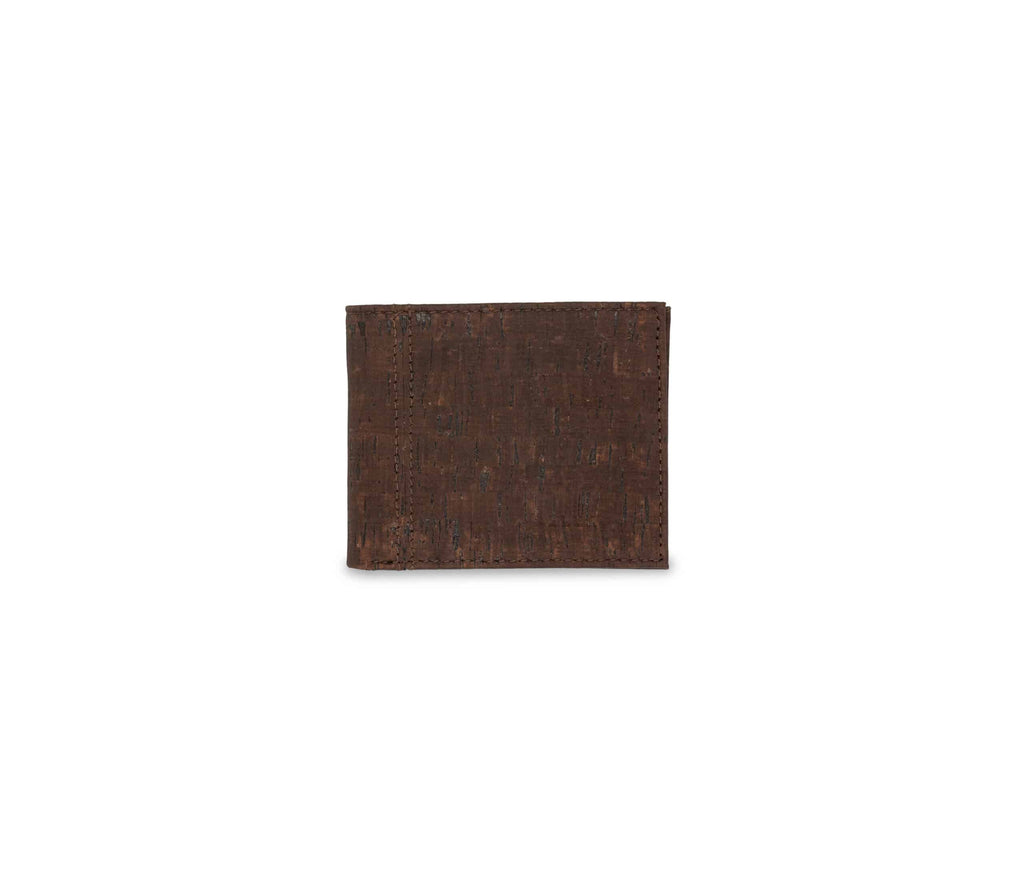 FOLD CORK Herrenportemonnaie aus Kork in Cork Brown