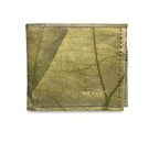 FOLD LEAF Herrenportemonnaie aus Blattleder in Leaf Green