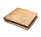 FOLD LEAF Herrenportemonnaie aus Blattleder in Cashew Beige