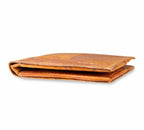 FOLD LEAF Herrenportemonnaie aus Blattleder in Autumn Orange