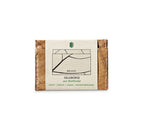 SLIM LEAF Kartenhalter aus Blattleder in Cashew Beige