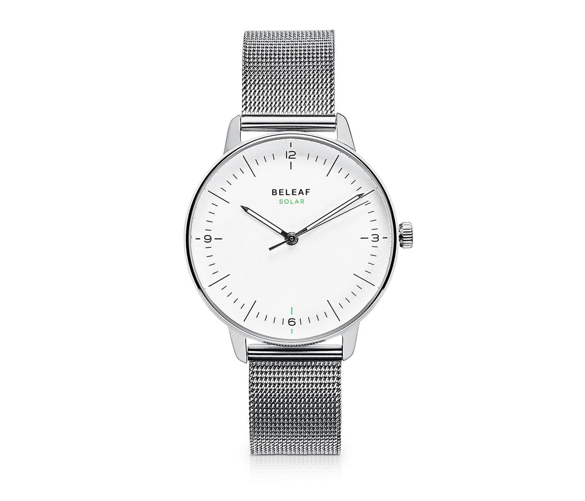 SOLAR SILVER | Milanaise - Silber