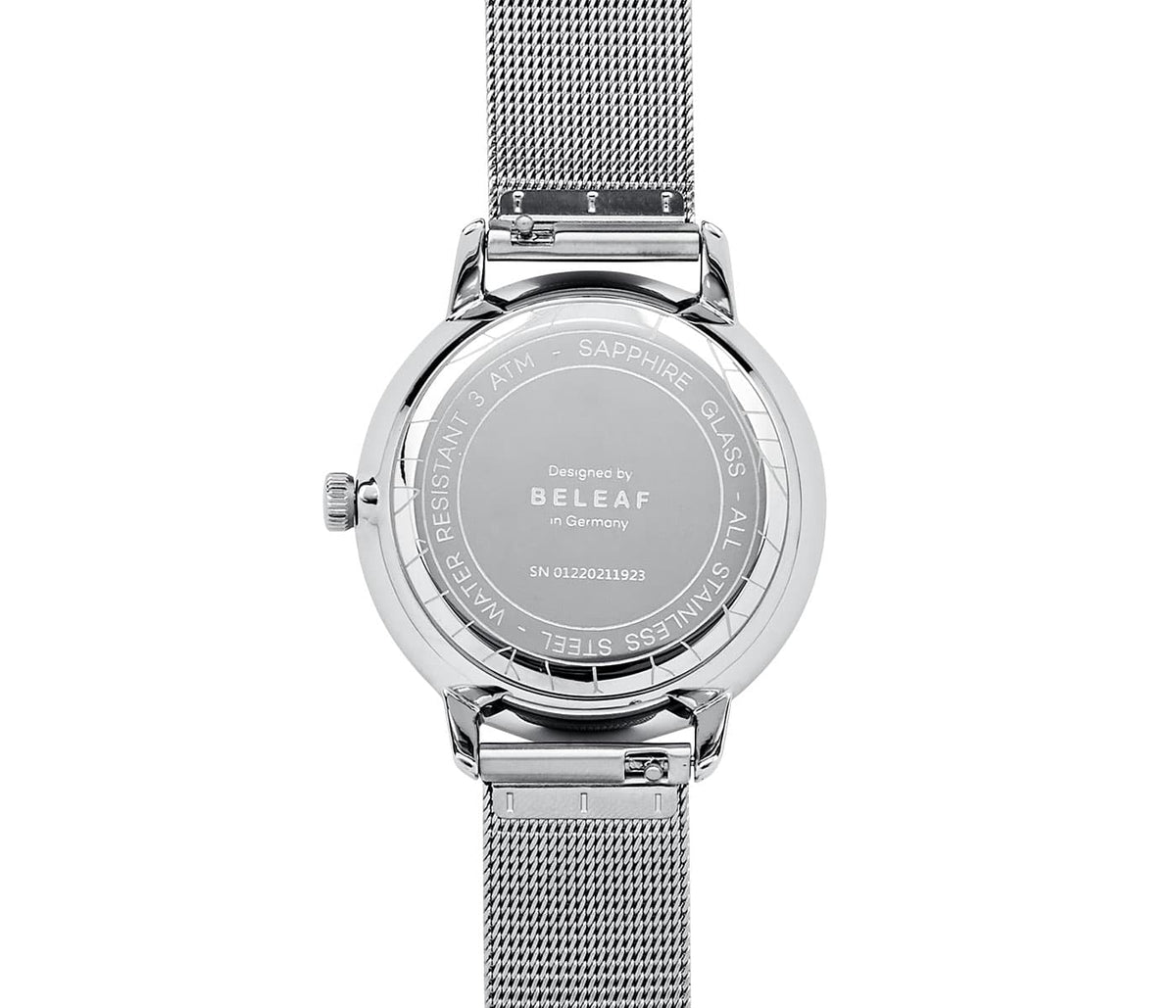 SOLAR SILVER | Milanaise - Silber